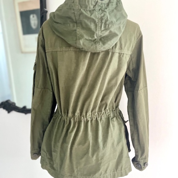 J.Crew Women's Utility Jacket Army Green Size small - Picture 6 of 10